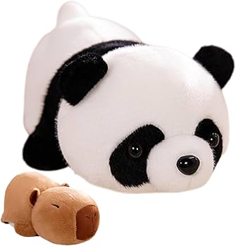 Panda Capybara Flip Transformation Plush Toy