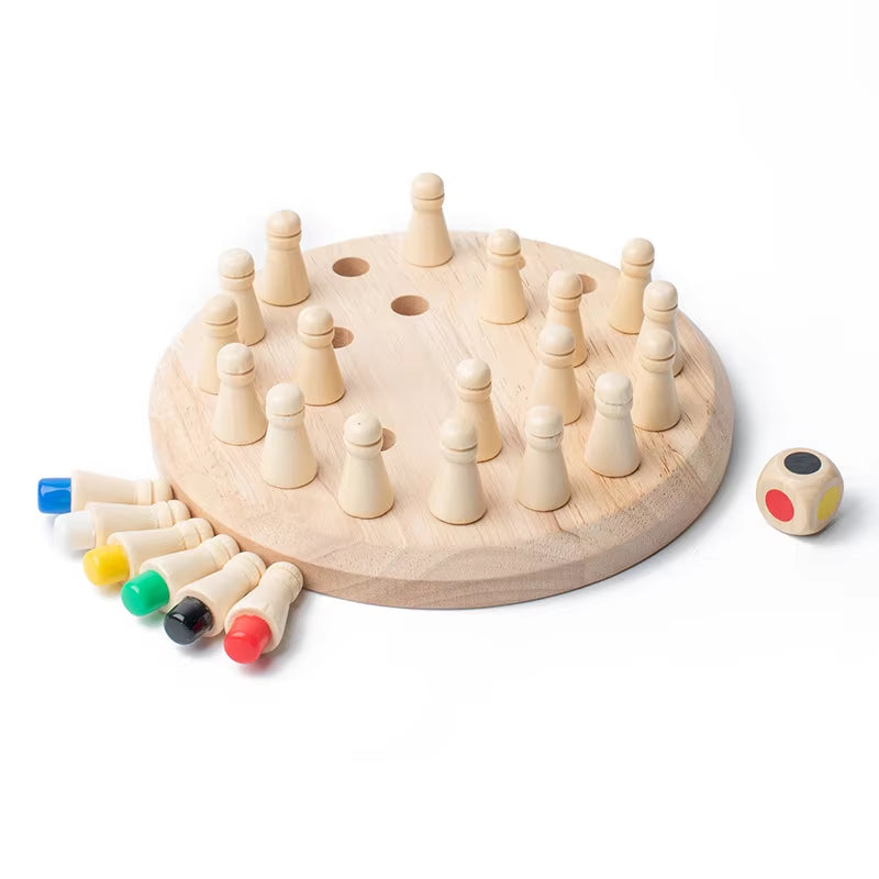 Wooden Memory Match Game – Montessori Educational Toy for Kids