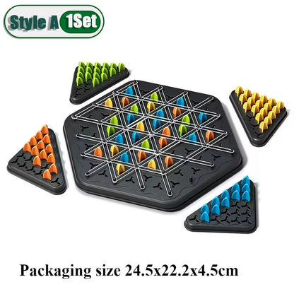 Geometry Chain Chess Puzzle