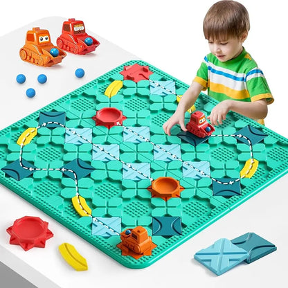 Logical Road Builder Games - Large Educational Smart Brain Teasers Puzzles Toys