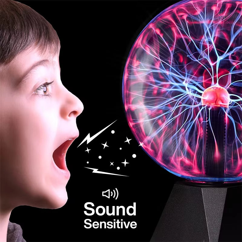 Magic Plasma Ball Light – Sound & Touch Sensitive Novelty Lamp 